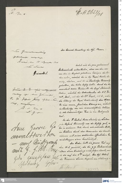 Acta VIII (Turfan) | (I/MV 1267 0381)