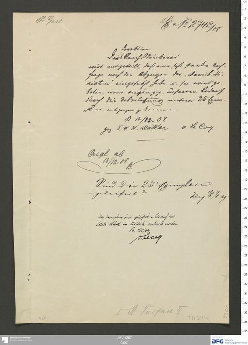 Acta VIII (Turfan) | (I/MV 1267 0407)