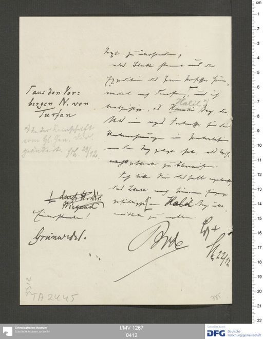 Acta VIII (Turfan) | (I/MV 1267 0412)