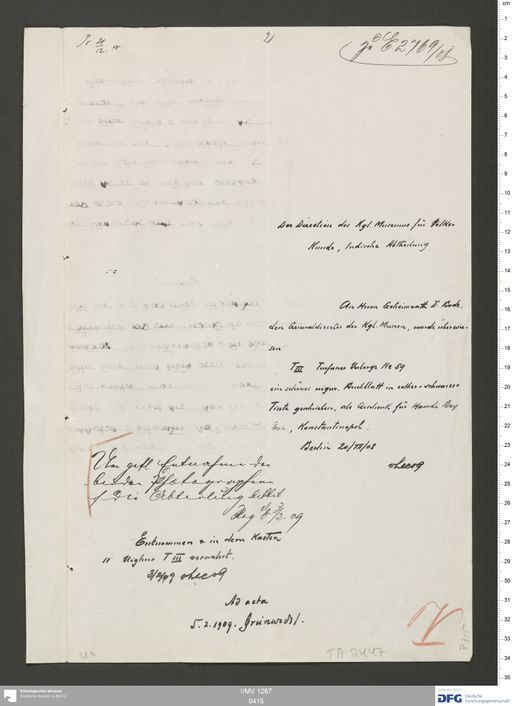 Acta VIII (Turfan) | (I/MV 1267 0415)