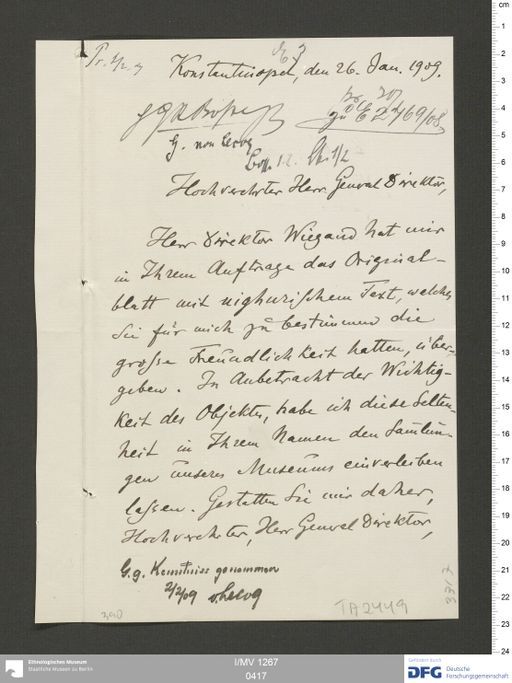 Acta VIII (Turfan) | (I/MV 1267 0417)