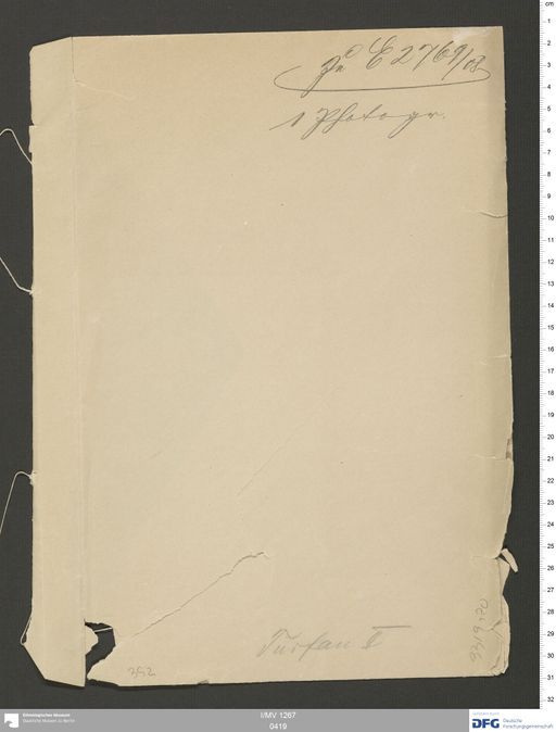 Acta VIII (Turfan) | (I/MV 1267 0419)