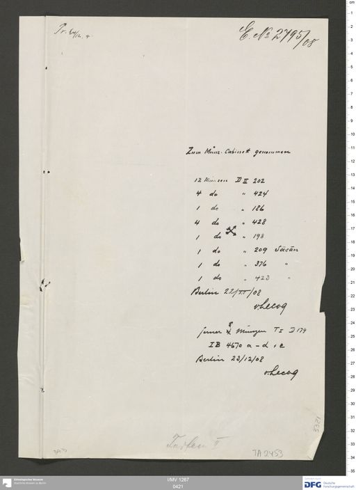 Acta VIII (Turfan) | (I/MV 1267 0421)