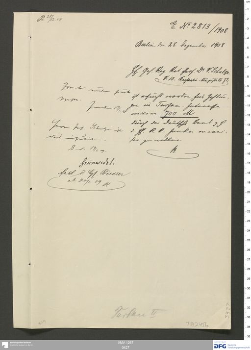 Acta VIII (Turfan) | (I/MV 1267 0427)