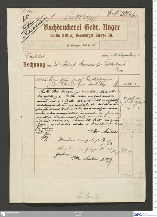 Acta VIII (Turfan) | (I/MV 1267 0431)