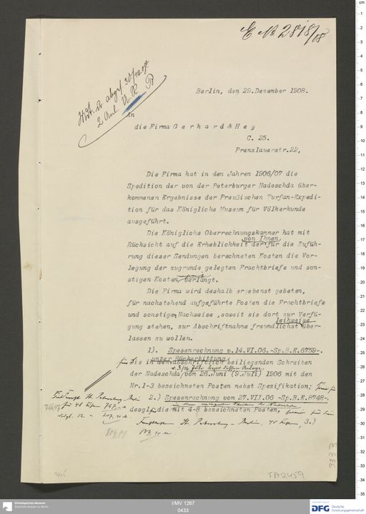 Acta VIII (Turfan) | (I/MV 1267 0433)