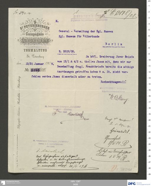 Acta VIII (Turfan) | (I/MV 1267 0435)