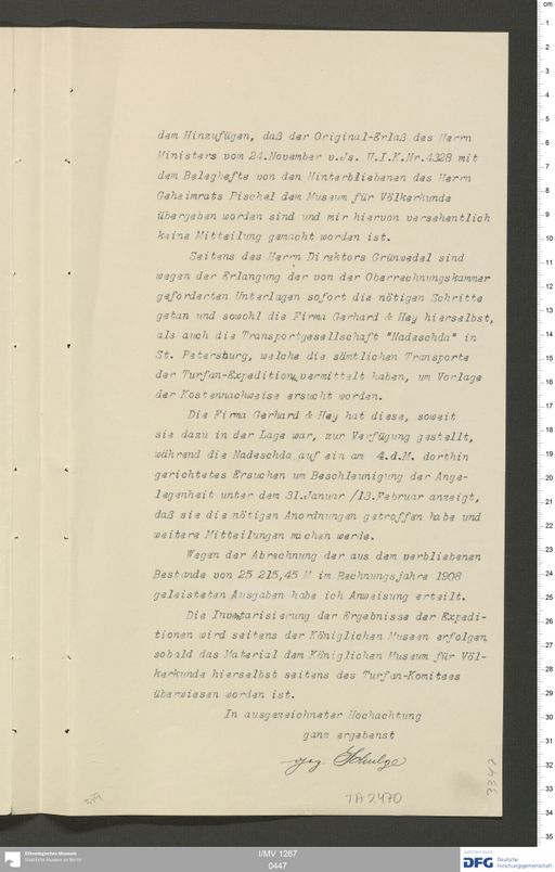 Acta VIII (Turfan) | (I/MV 1267 0447)