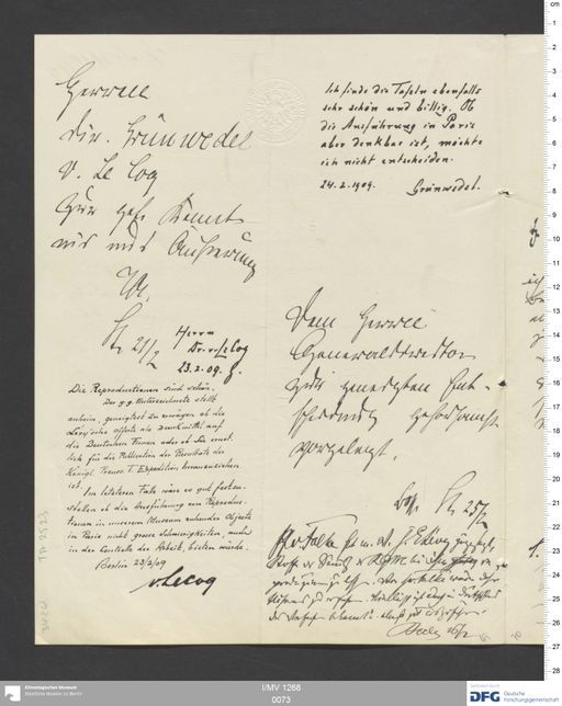 Acta IX (Turfan) | (I/MV 1268 0073)