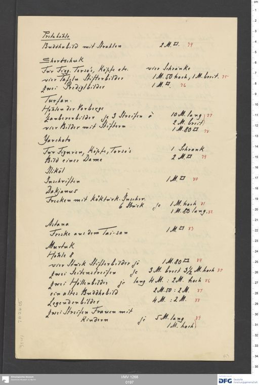 Acta IX (Turfan) | (I/MV 1268 0197)