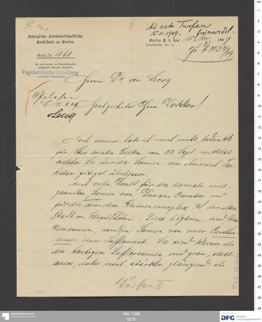 Acta IX (Turfan) | (I/MV 1268 0218)