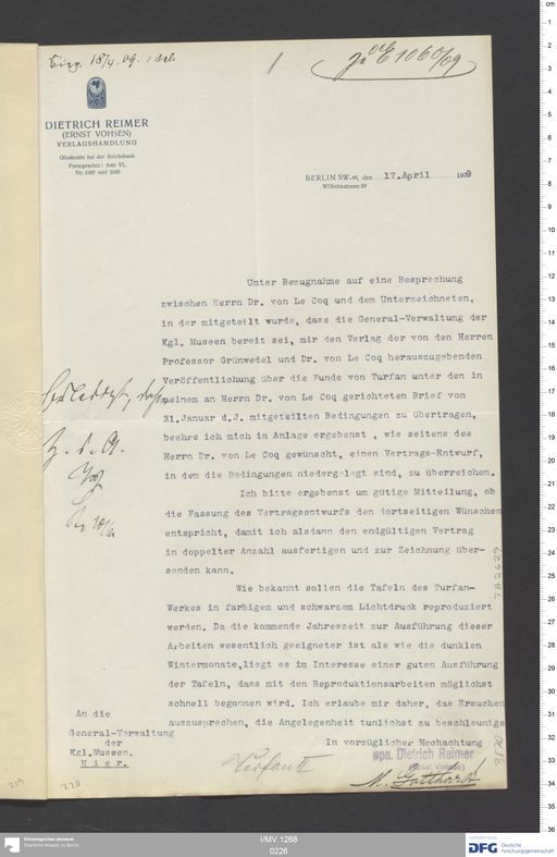 Acta IX (Turfan) | (I/MV 1268 0226)