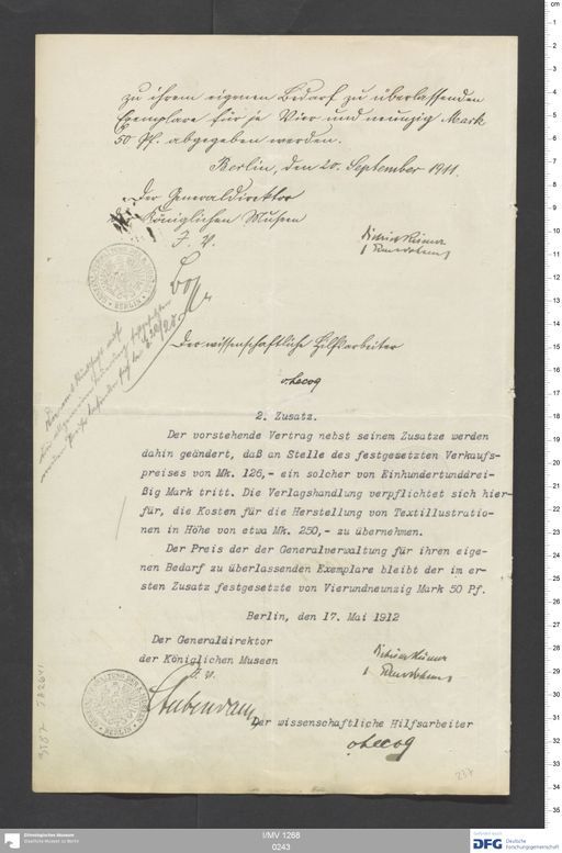 Acta IX (Turfan) | (I/MV 1268 0243)