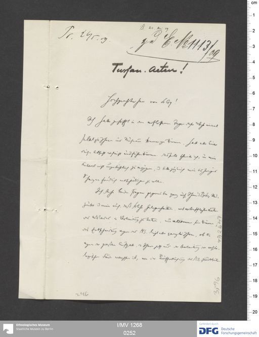 Acta IX (Turfan) | (I/MV 1268 0252)