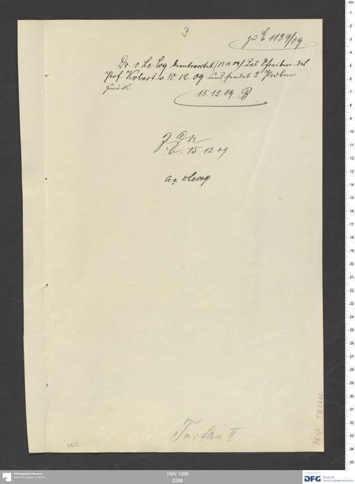 Acta IX (Turfan) | (I/MV 1268 0268)