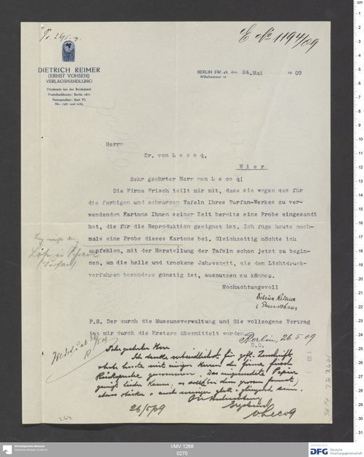 Acta IX (Turfan) | (I/MV 1268 0270)