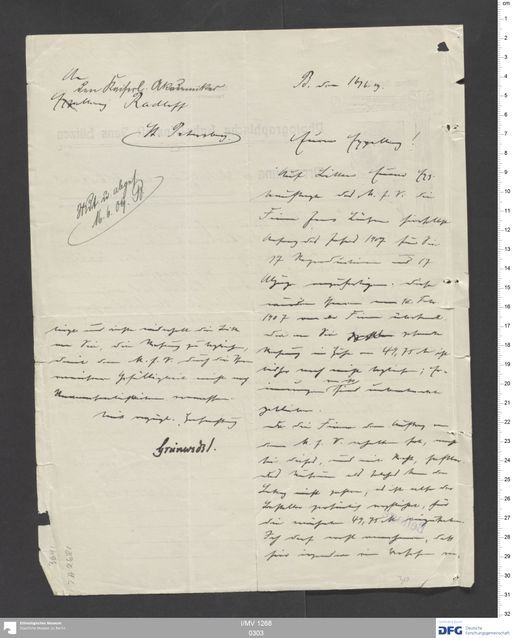 Acta IX (Turfan) | (I/MV 1268 0303)