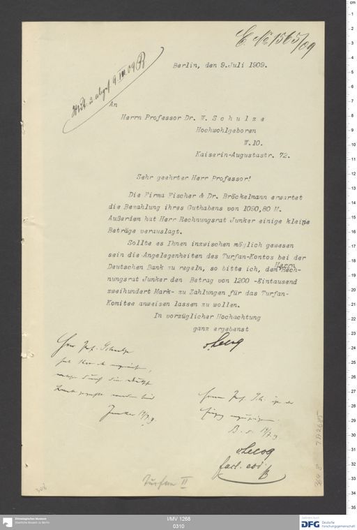 Acta IX (Turfan) | (I/MV 1268 0310)