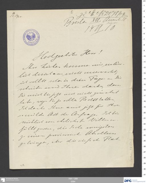 Acta IX (Turfan) | (I/MV 1268 0354)