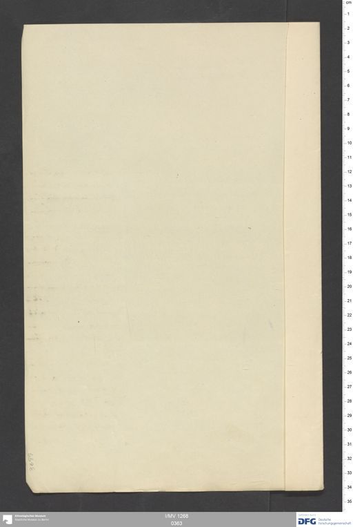 Acta IX (Turfan) | (I/MV 1268 0363)