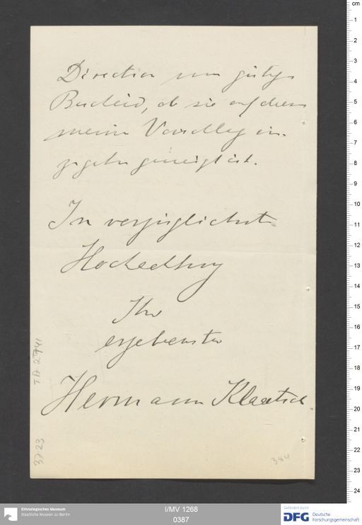 Acta IX (Turfan) | (I/MV 1268 0387)