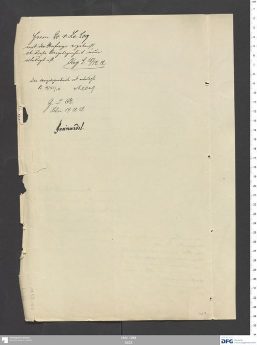 Acta IX (Turfan) | (I/MV 1268 0423)