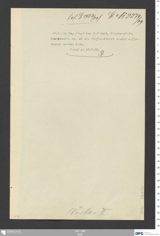 Acta IX (Turfan) | (I/MV 1268 0440)