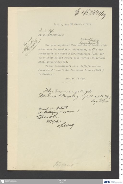 Acta IX (Turfan) | (I/MV 1268 0446)