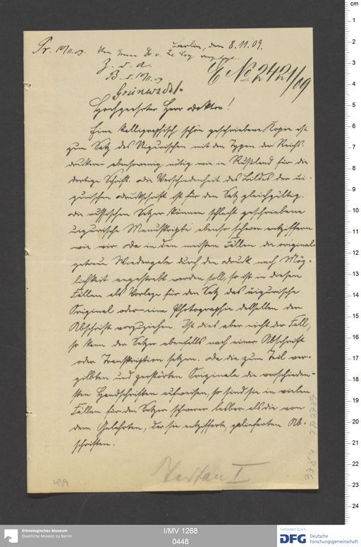 Acta IX (Turfan) | (I/MV 1268 0448)