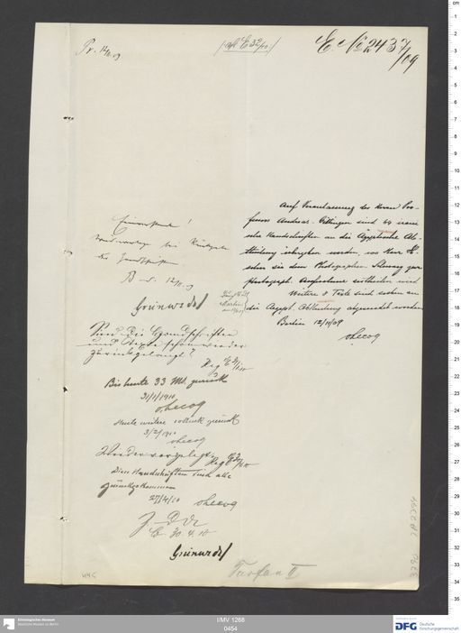 Acta IX (Turfan) | (I/MV 1268 0454)