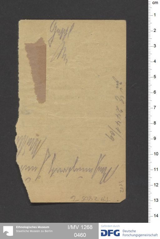 Acta IX (Turfan) | (I/MV 1268 0460)