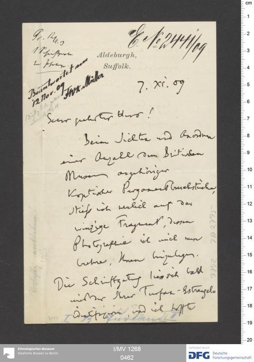 Acta IX (Turfan) | (I/MV 1268 0462)