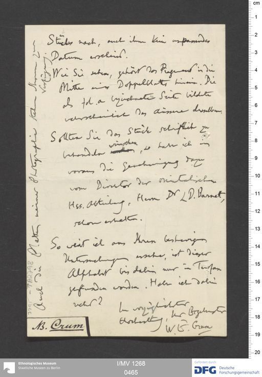 Acta IX (Turfan) | (I/MV 1268 0465)