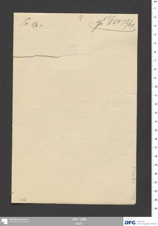 Acta IX (Turfan) | (I/MV 1268 0474)