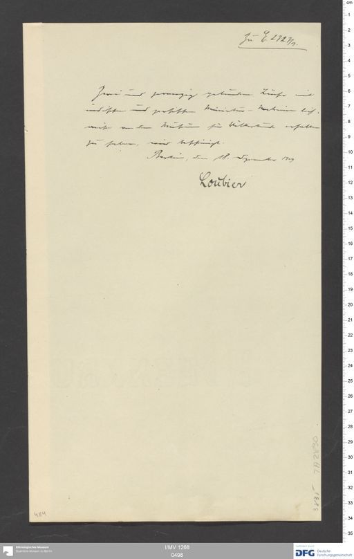 Acta IX (Turfan) | (I/MV 1268 0498)