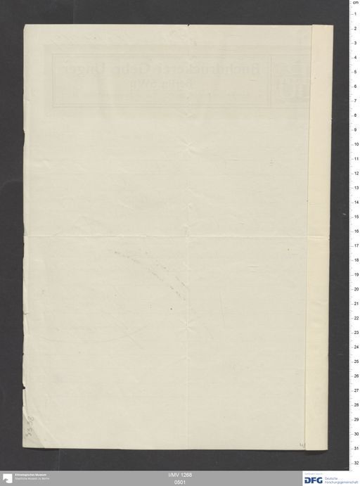 Acta IX (Turfan) | (I/MV 1268 0501)