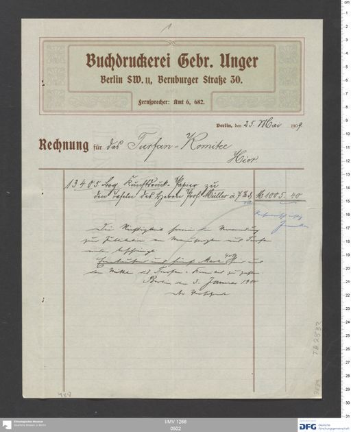 Acta IX (Turfan) | (I/MV 1268 0502)