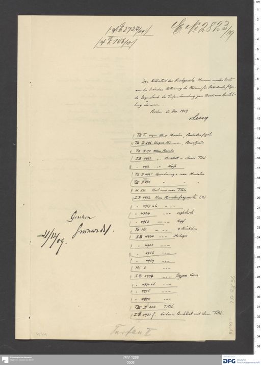 Acta IX (Turfan) | (I/MV 1268 0508)