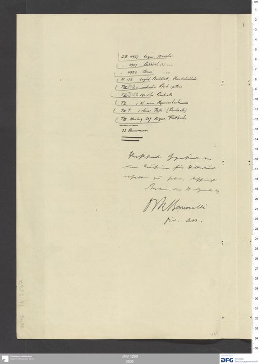 Acta IX (Turfan) | (I/MV 1268 0509)